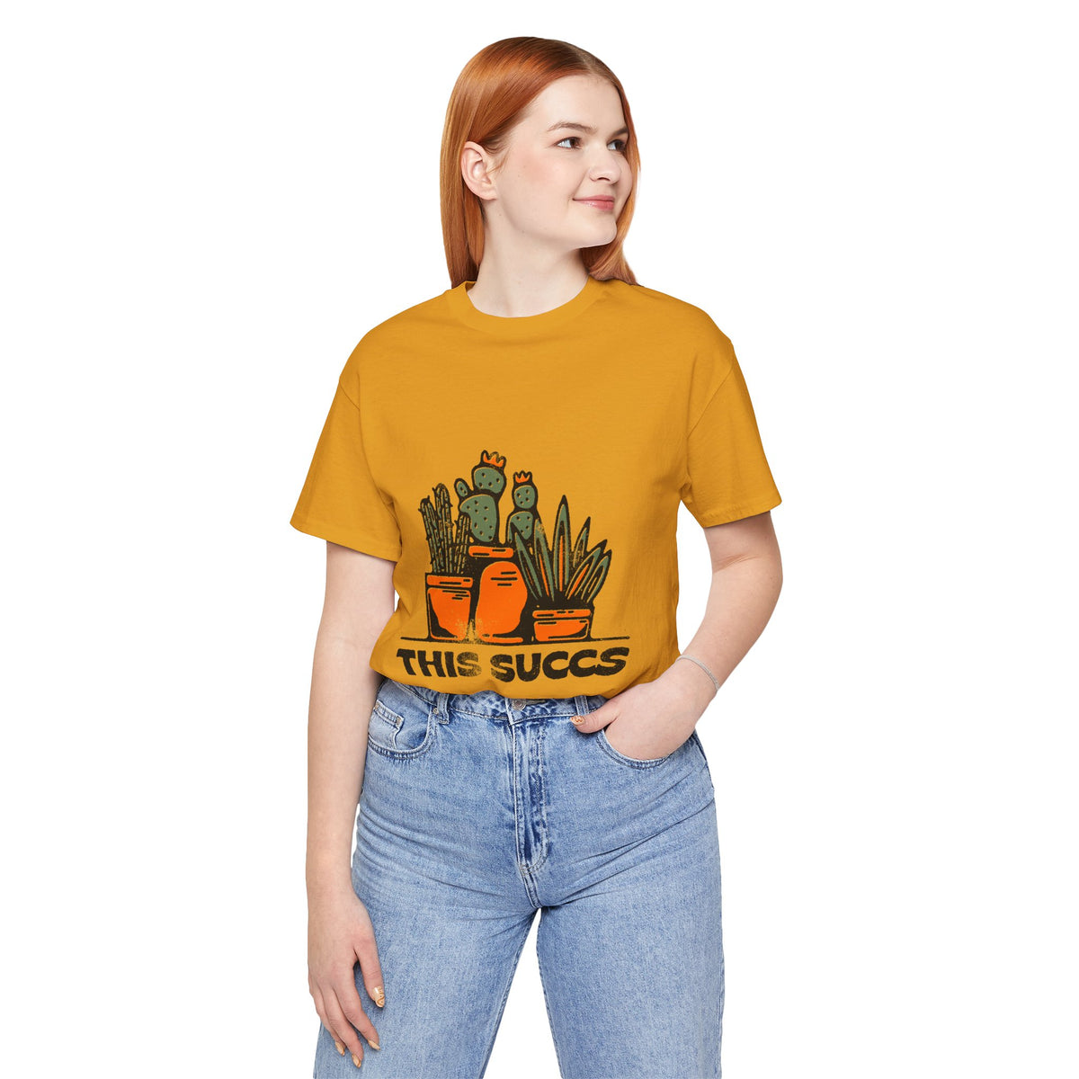 This Succs Cactus Tee — Funny Plant Lover T-Shirt
