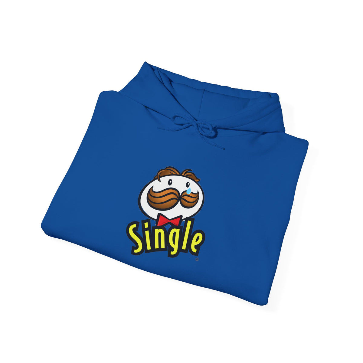 Single Pringles Mascot Hoodie — Funny Single Graphic Pullover