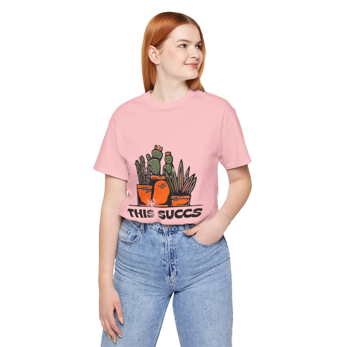 This Succs Cactus Tee — Funny Plant Lover T-Shirt