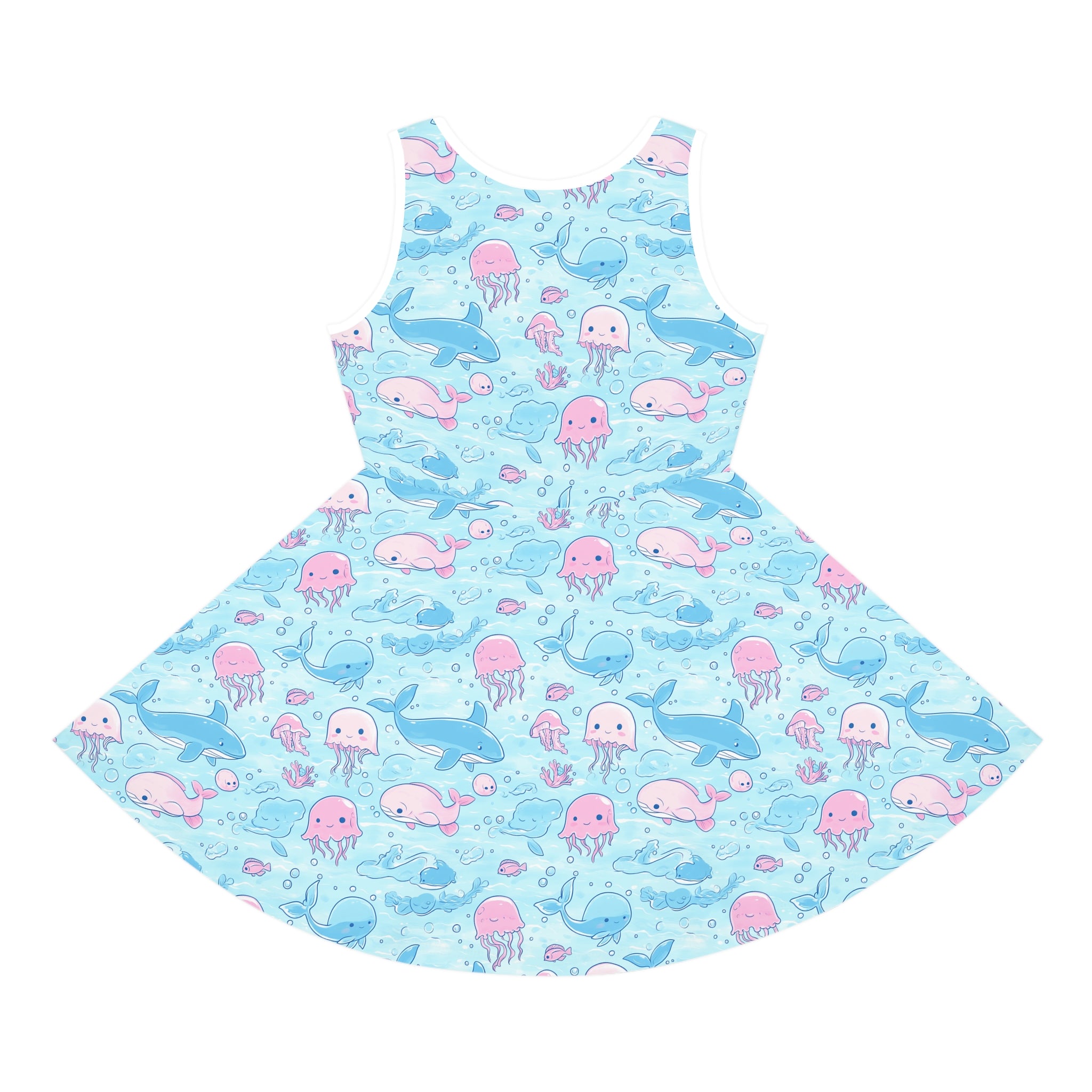 Blue Oceam Girls' Sleeveless Sundress
