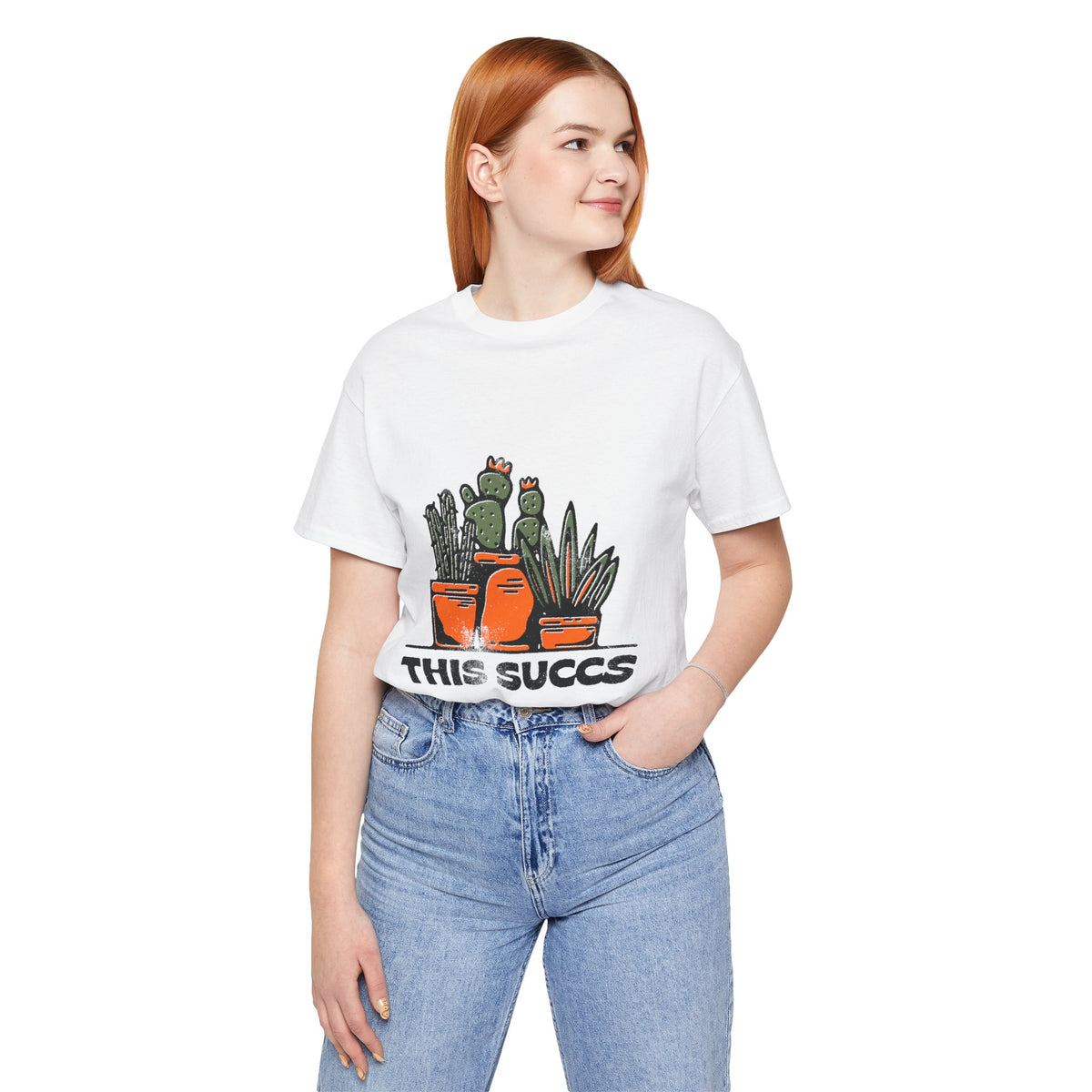 This Succs Cactus Tee — Funny Plant Lover T-Shirt