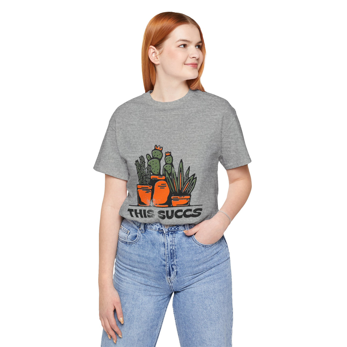 This Succs Cactus Tee — Funny Plant Lover T-Shirt