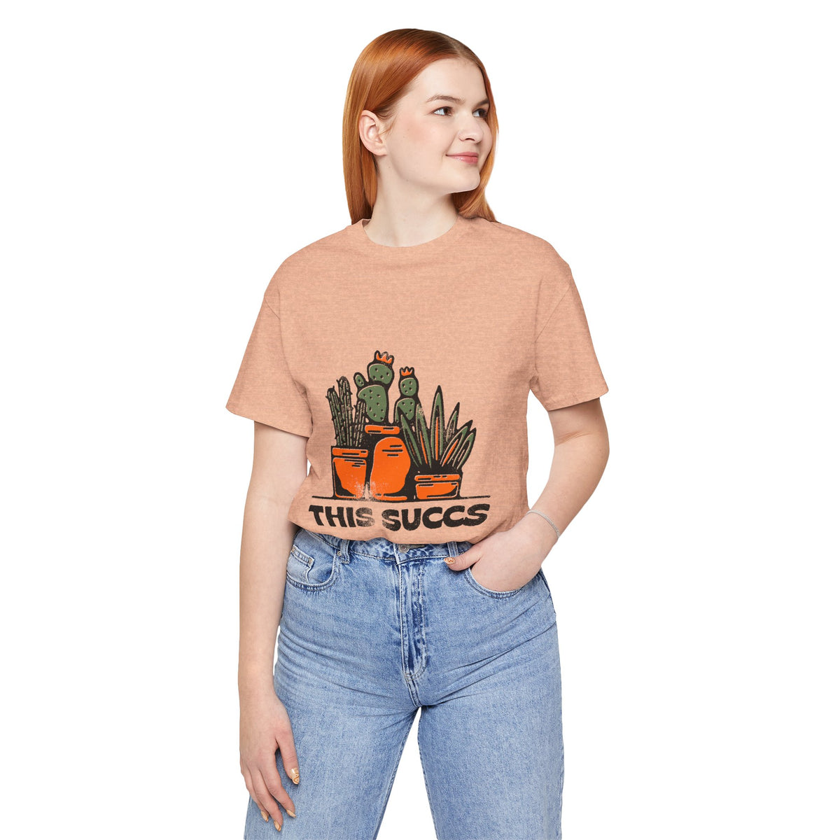 This Succs Cactus Tee — Funny Plant Lover T-Shirt
