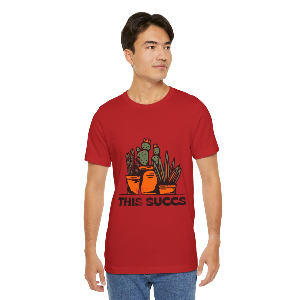 This Succs Cactus Tee — Funny Plant Lover T-Shirt
