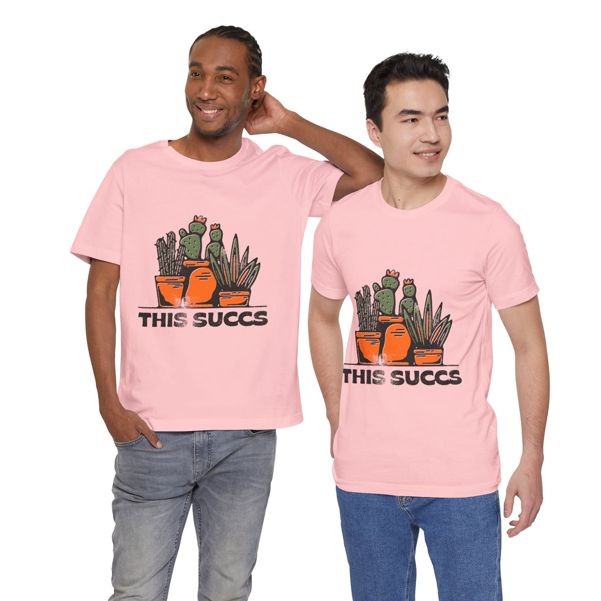 This Succs Cactus Tee — Funny Plant Lover T-Shirt