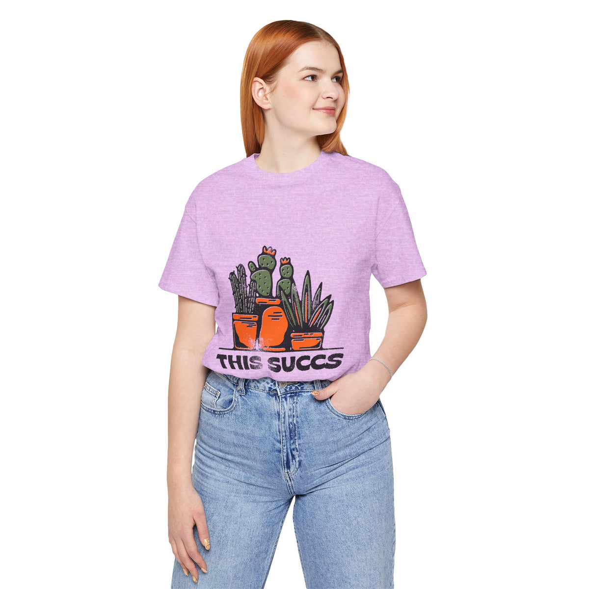 This Succs Cactus Tee — Funny Plant Lover T-Shirt
