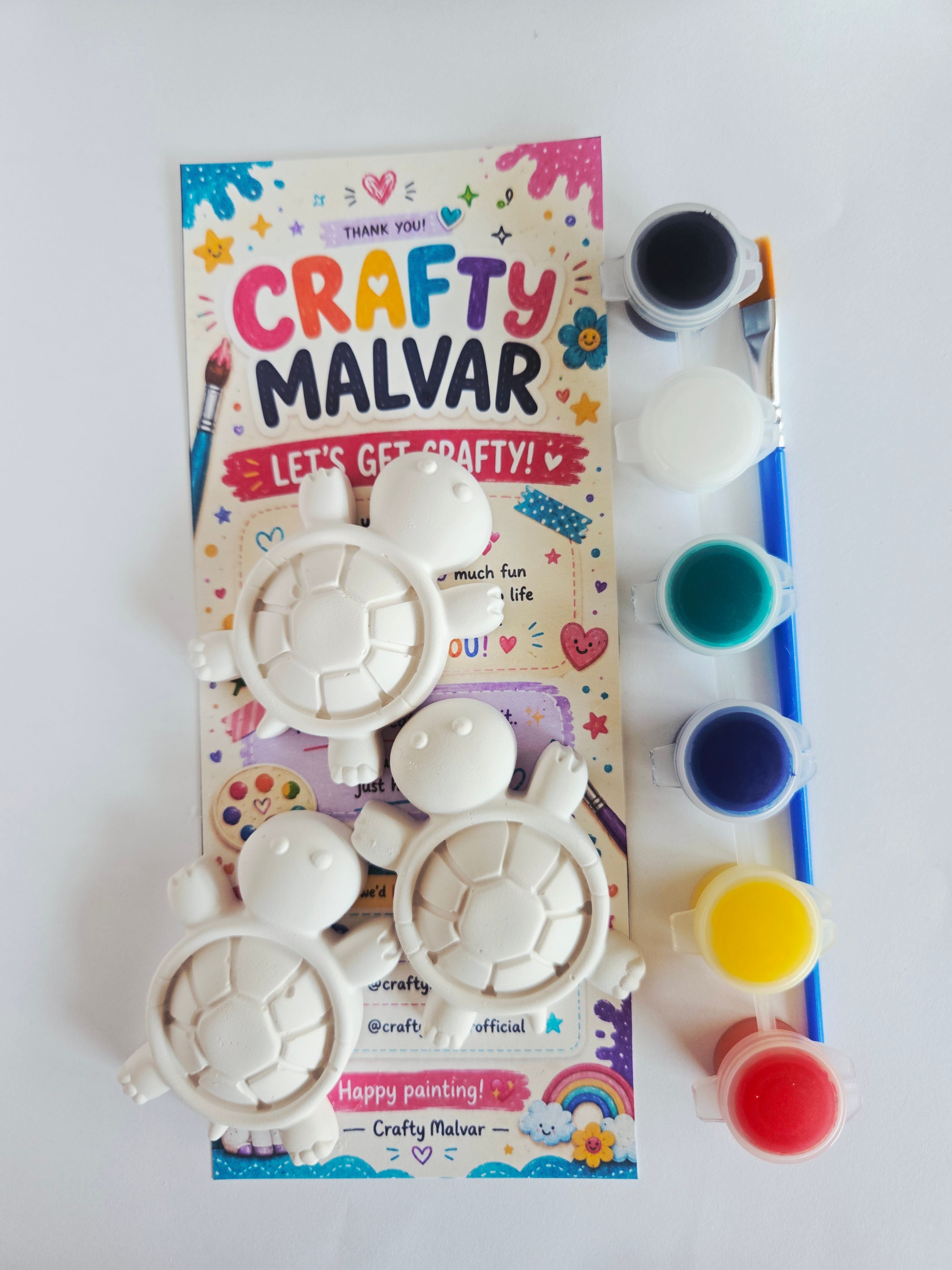 Plaster Paint & Create Kit | Paint Your Own Plaster Craft Set for All Ages