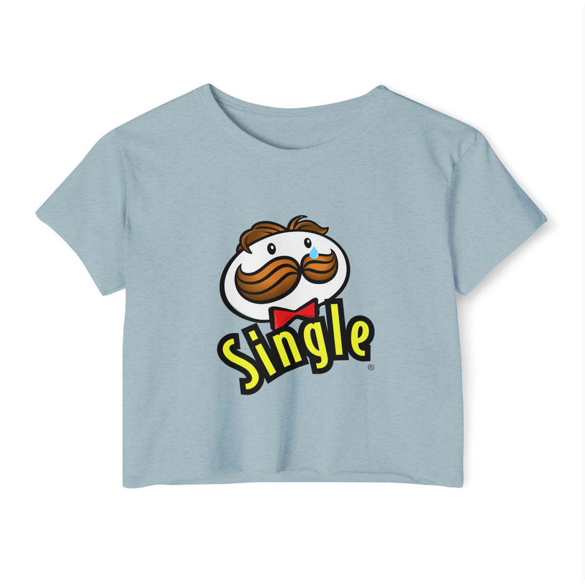 Single Pringles-Inspired Crop Top — Women's Festival Graphic Tee