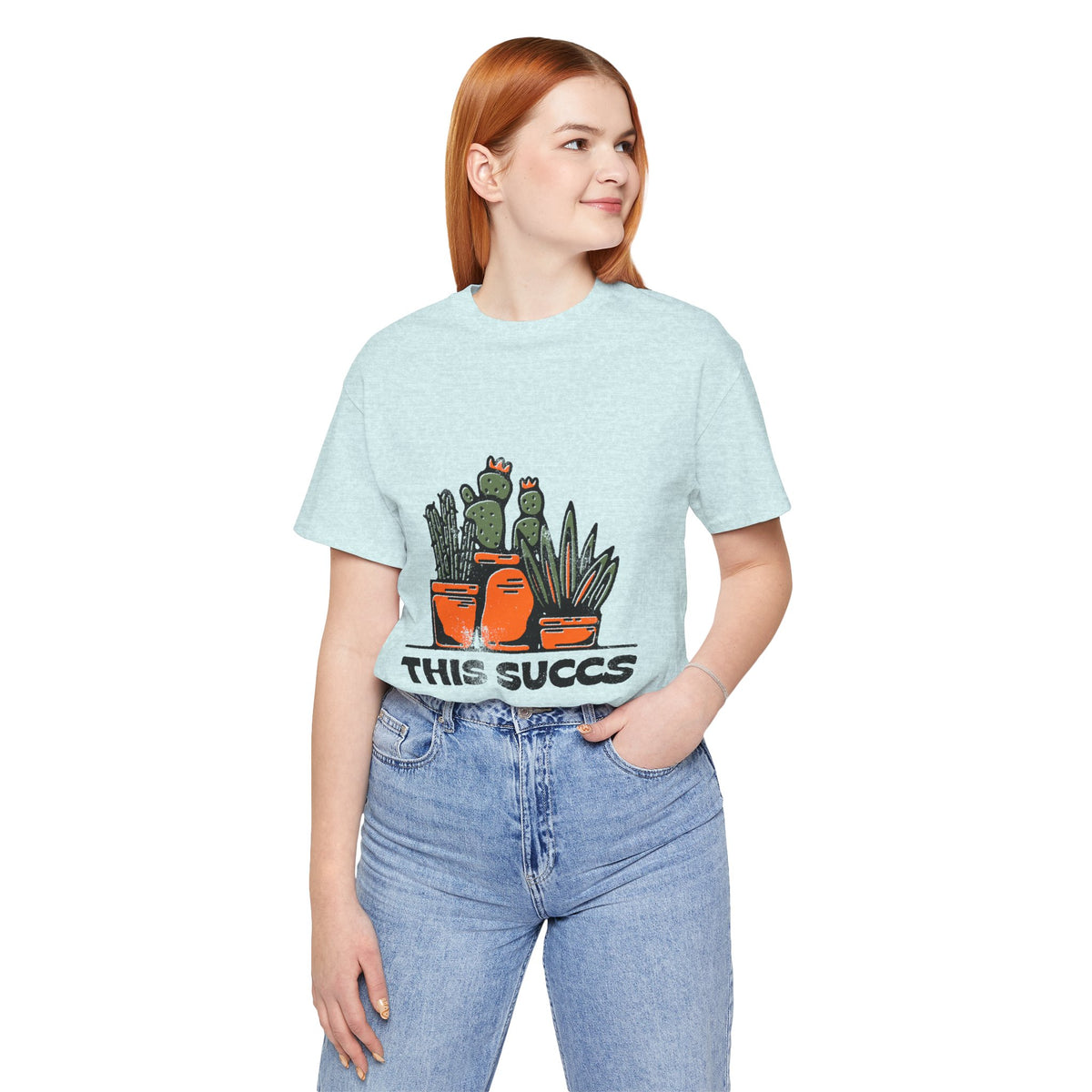 This Succs Cactus Tee — Funny Plant Lover T-Shirt