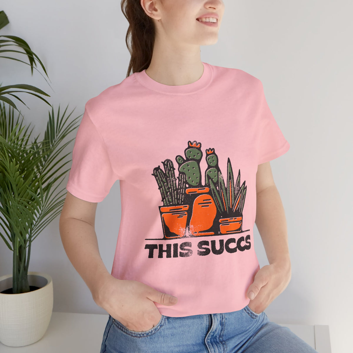 This Succs Cactus Tee — Funny Plant Lover T-Shirt
