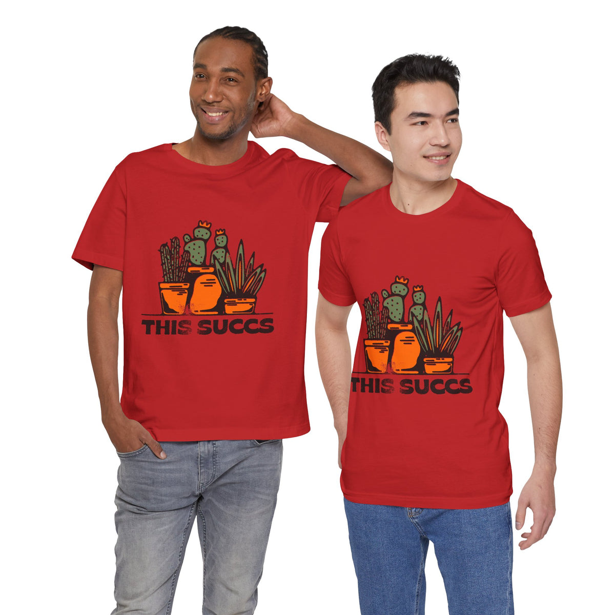 This Succs Cactus Tee — Funny Plant Lover T-Shirt