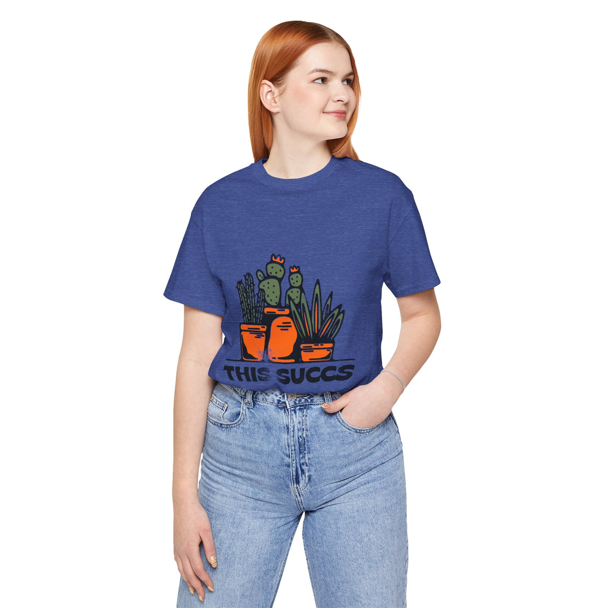 This Succs Cactus Tee — Funny Plant Lover T-Shirt