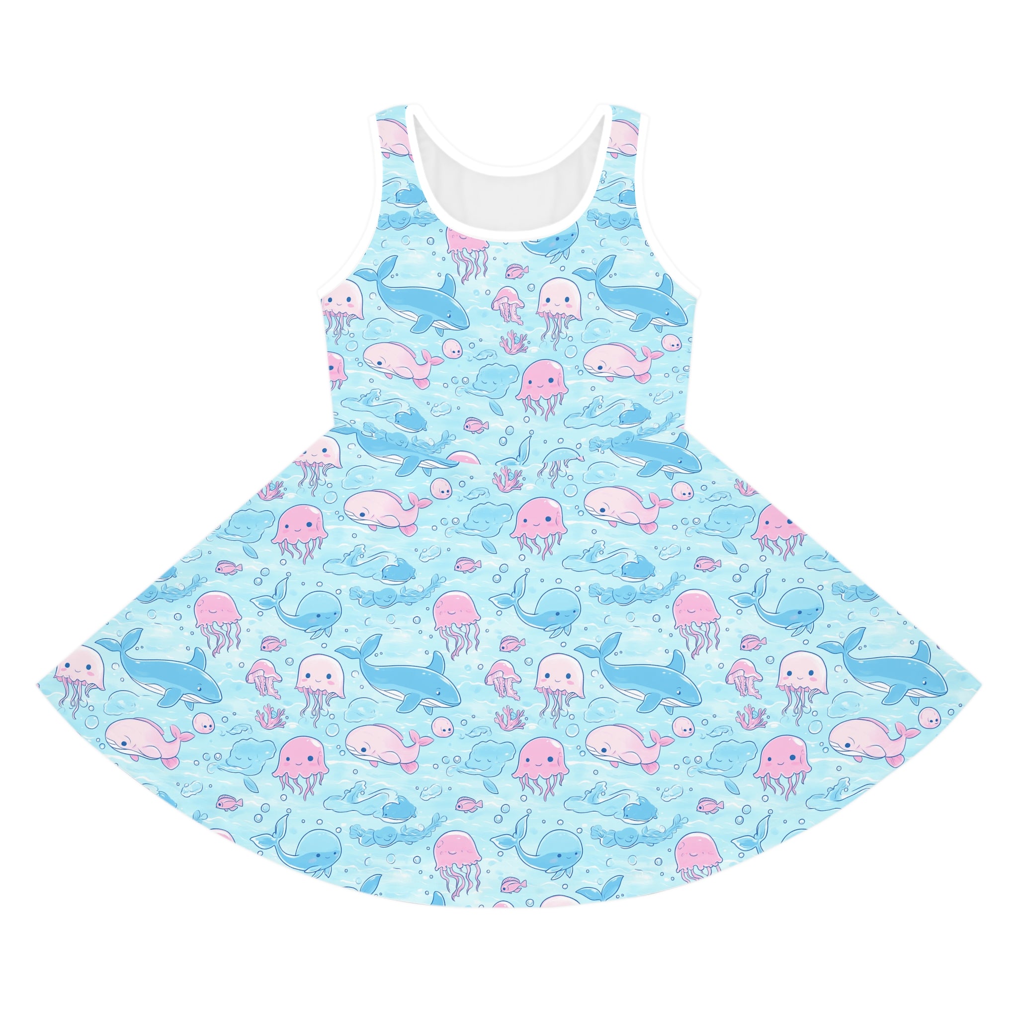 Blue Oceam Girls' Sleeveless Sundress