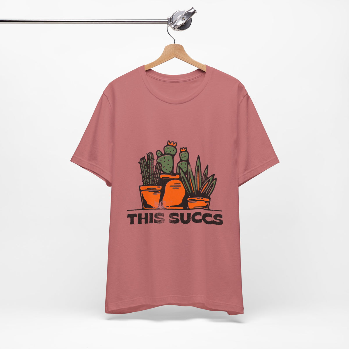 This Succs Cactus Tee — Funny Plant Lover T-Shirt