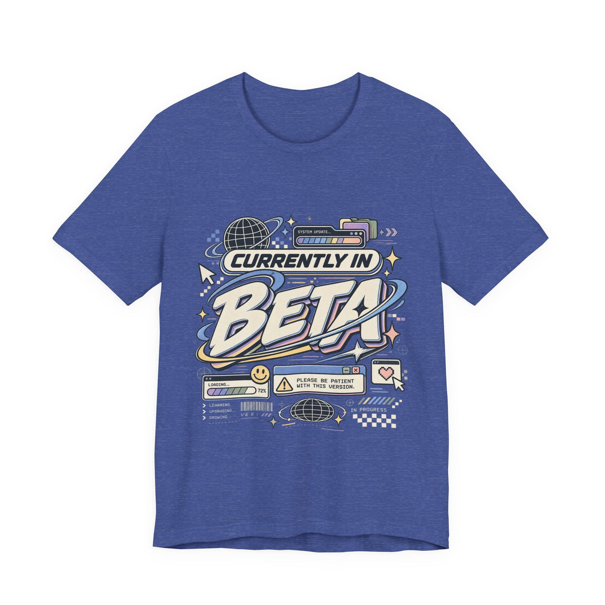 Currently in Beta T-Shirt — Retro Tech Graphic Tee