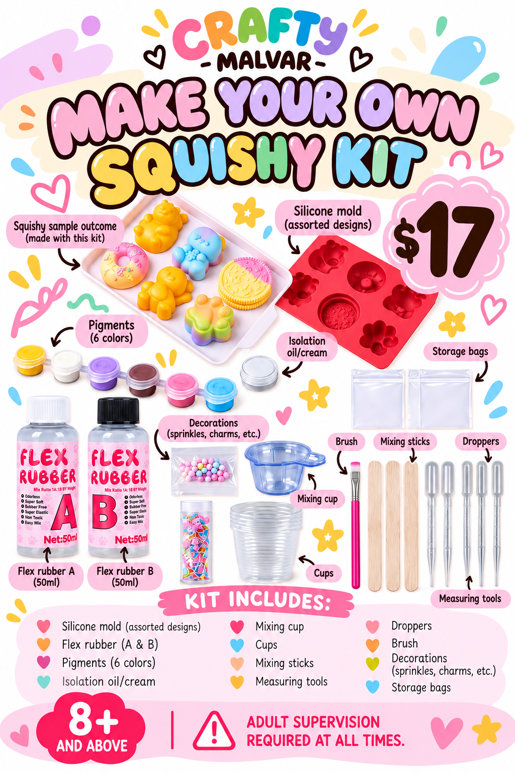 DIY Squishy Making Kit for Kids | Build Your Own Squishy
