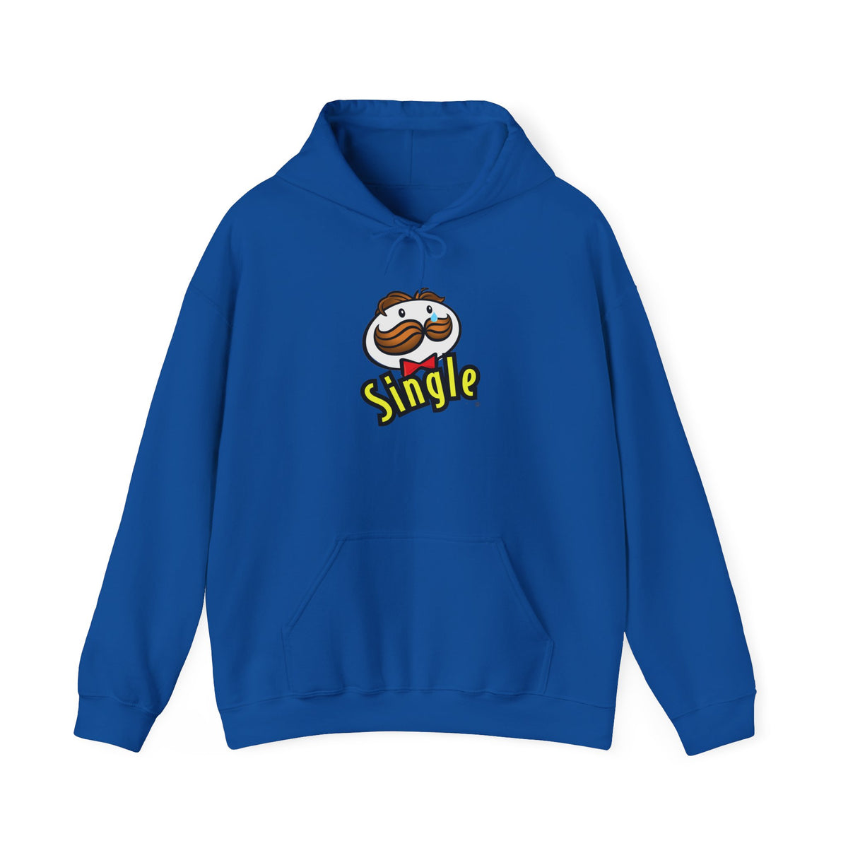 Single Pringles Mascot Hoodie — Funny Single Graphic Pullover