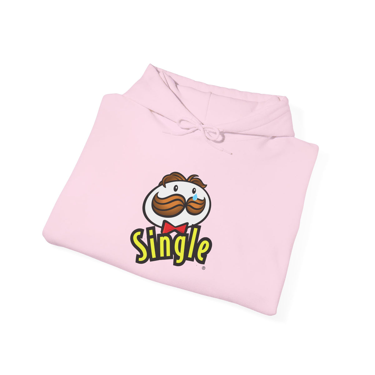 Single Pringles Mascot Hoodie — Funny Single Graphic Pullover