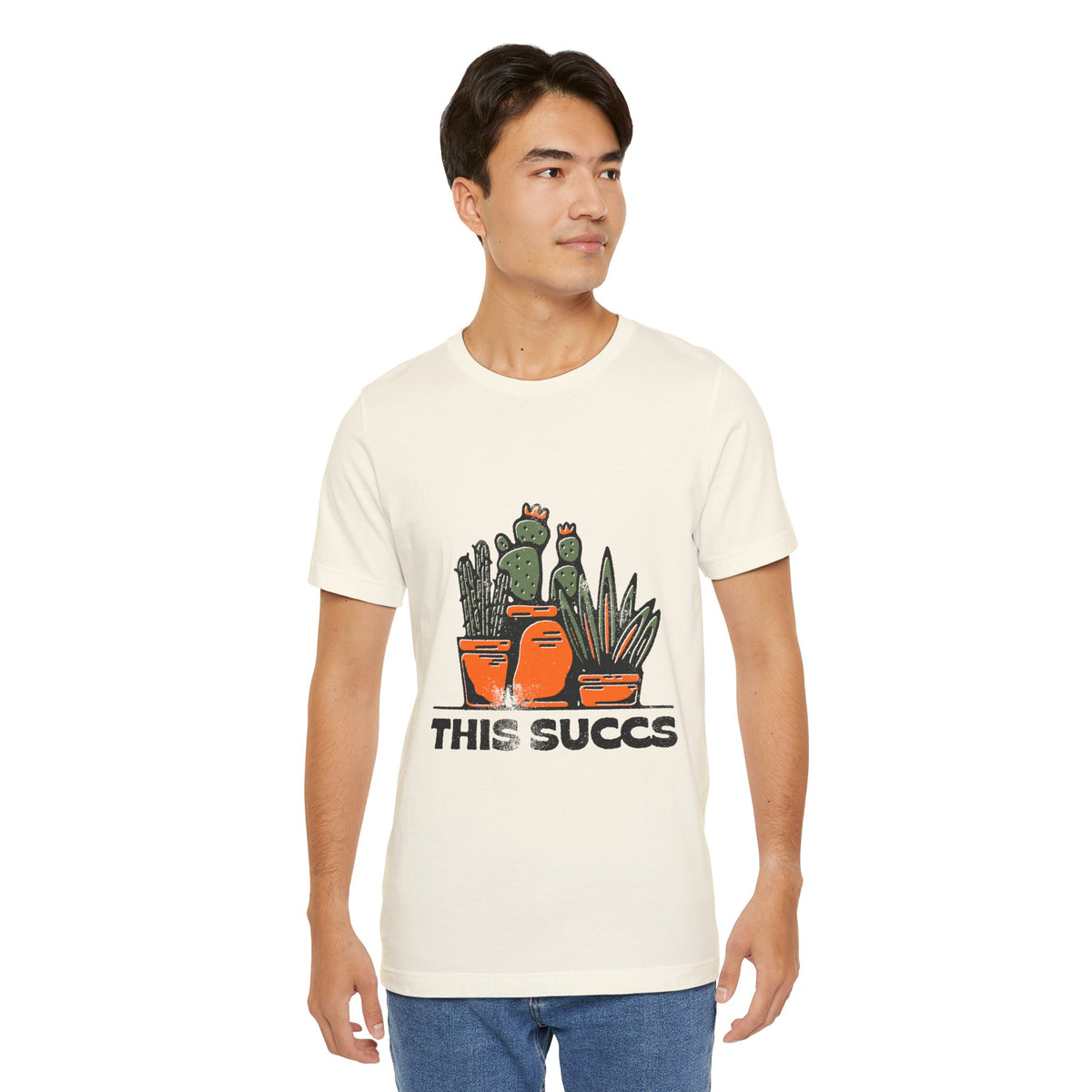 This Succs Cactus Tee — Funny Plant Lover T-Shirt