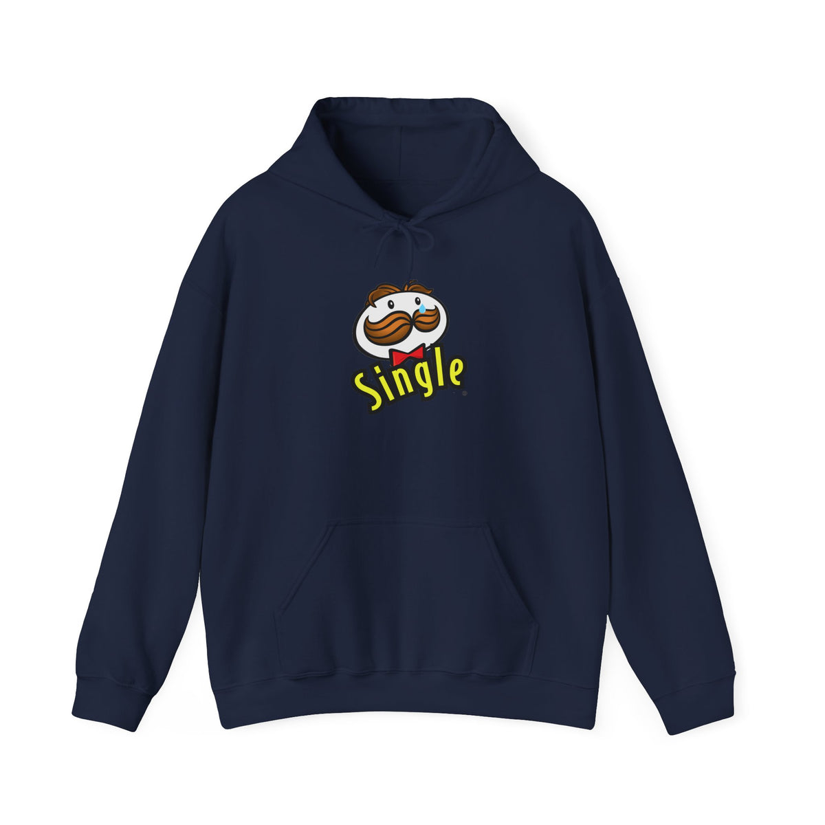 Single Pringles Mascot Hoodie — Funny Single Graphic Pullover
