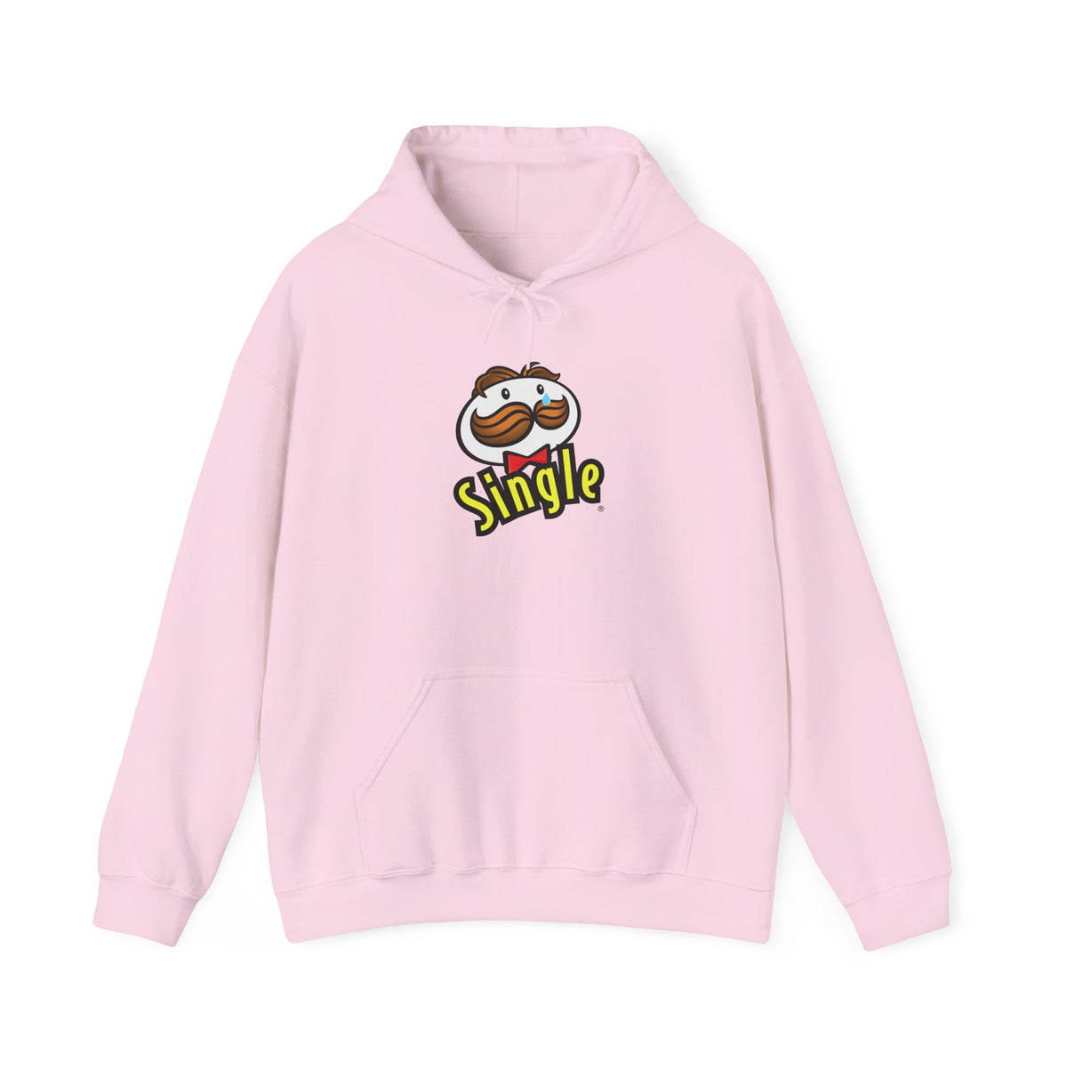 Single Pringles Mascot Hoodie — Funny Single Graphic Pullover