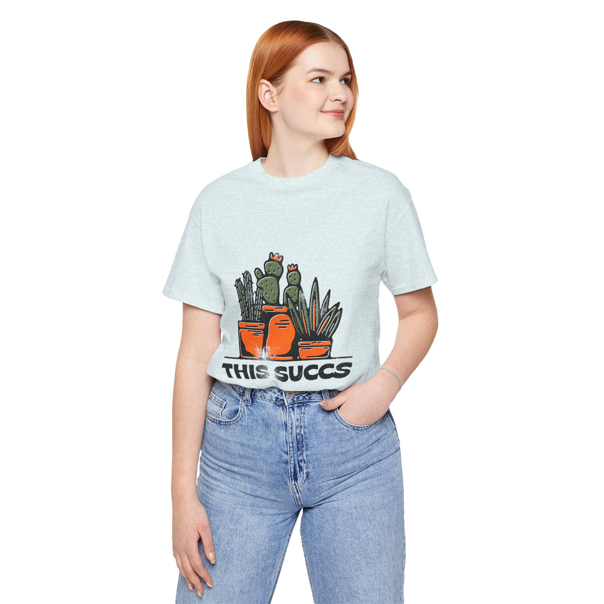 This Succs Cactus Tee — Funny Plant Lover T-Shirt