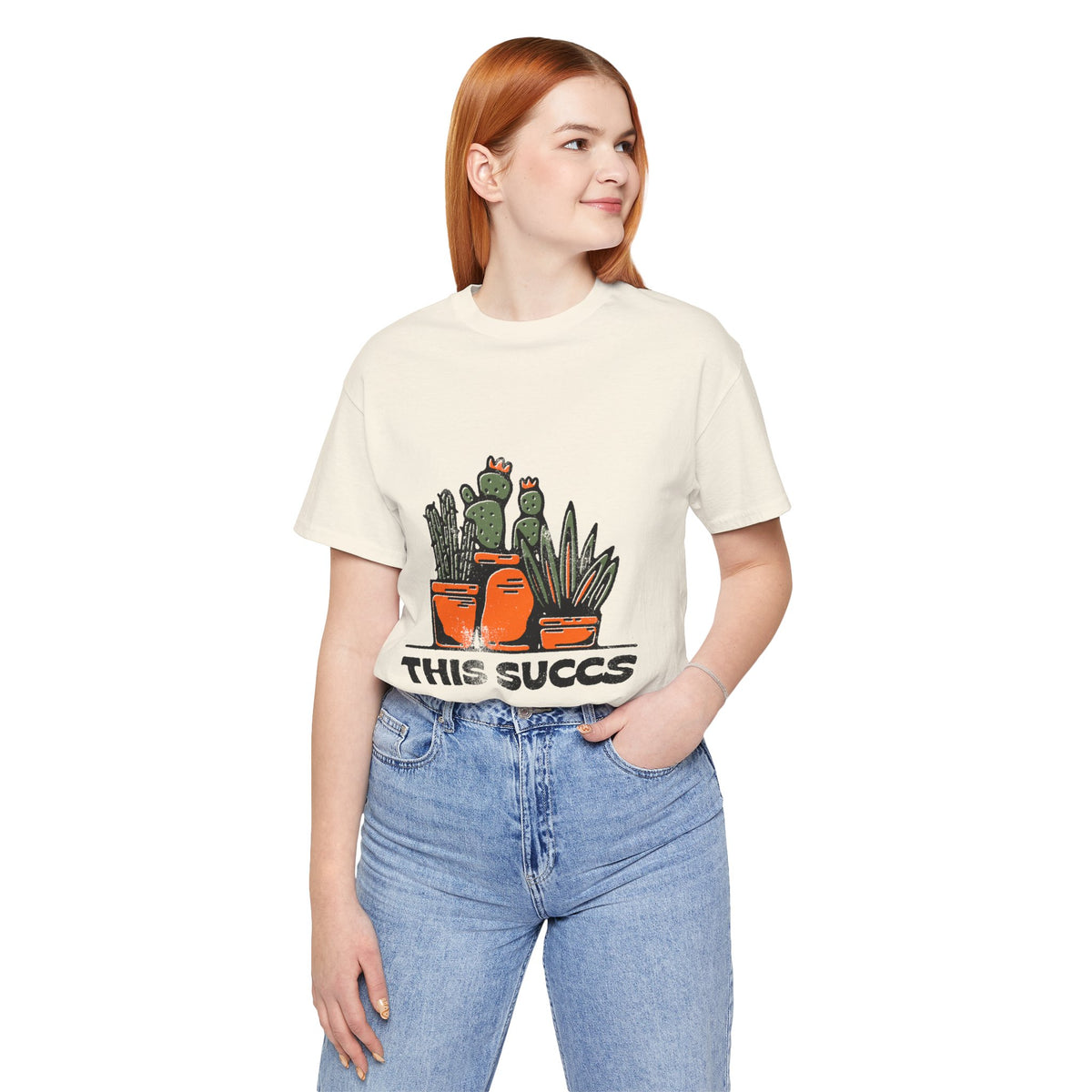 This Succs Cactus Tee — Funny Plant Lover T-Shirt